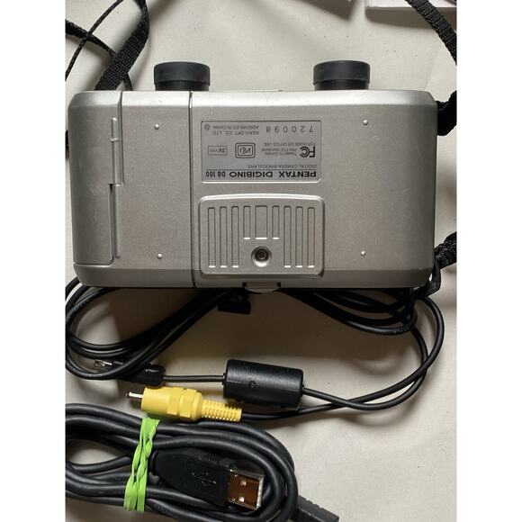 VIDEO Pentax Digibino DB 100 Digital Camera Binoculars JAPAN Boxed 2007 Working - Picture 10 of 11